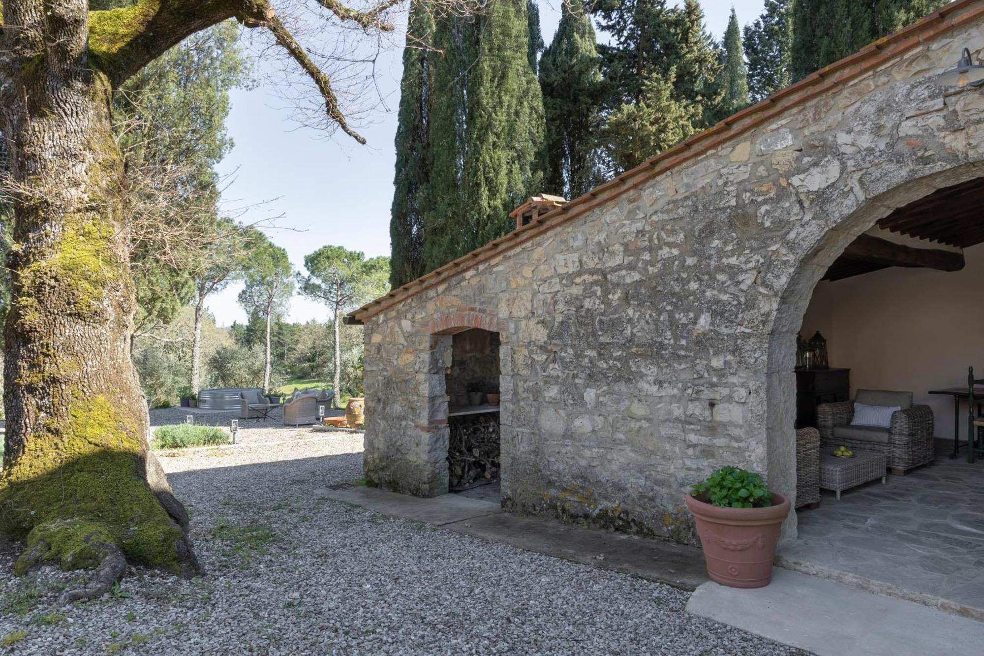 Il Villino Farmhouse Castellina in Chianti Kültér fotó
