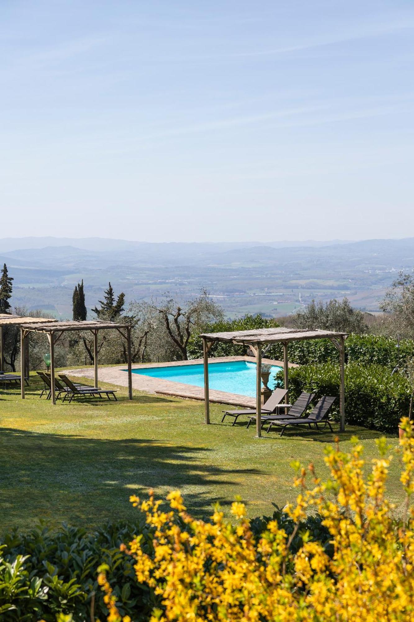 Il Villino Farmhouse Castellina in Chianti Kültér fotó